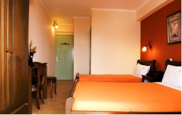 Palatino Hotell Loutra Aidhipsou Rum bild