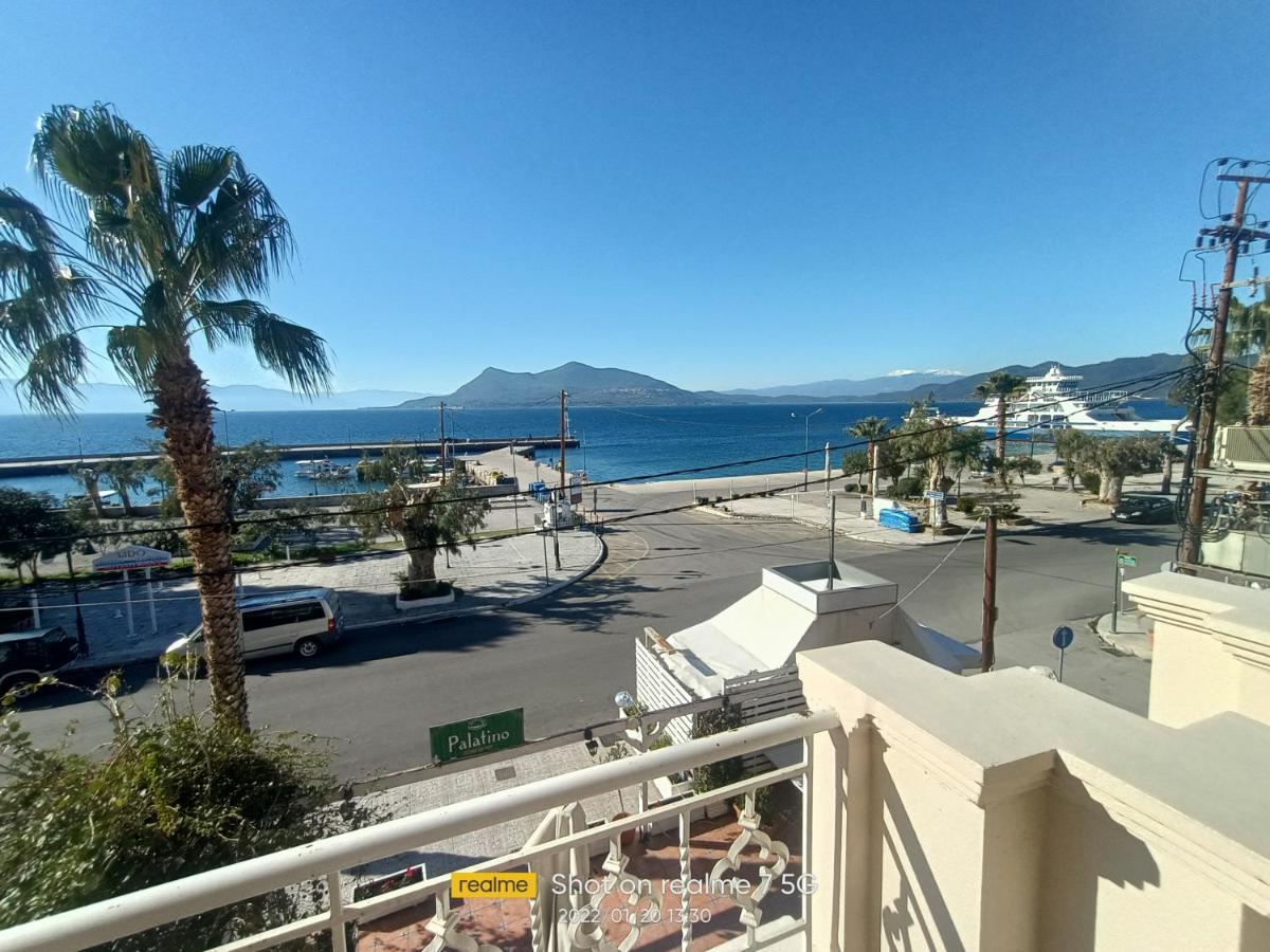 Palatino Hotell Loutra Aidhipsou Exteriör bild