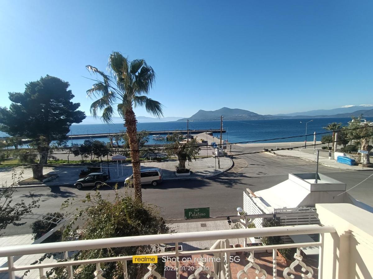 Palatino Hotell Loutra Aidhipsou Exteriör bild